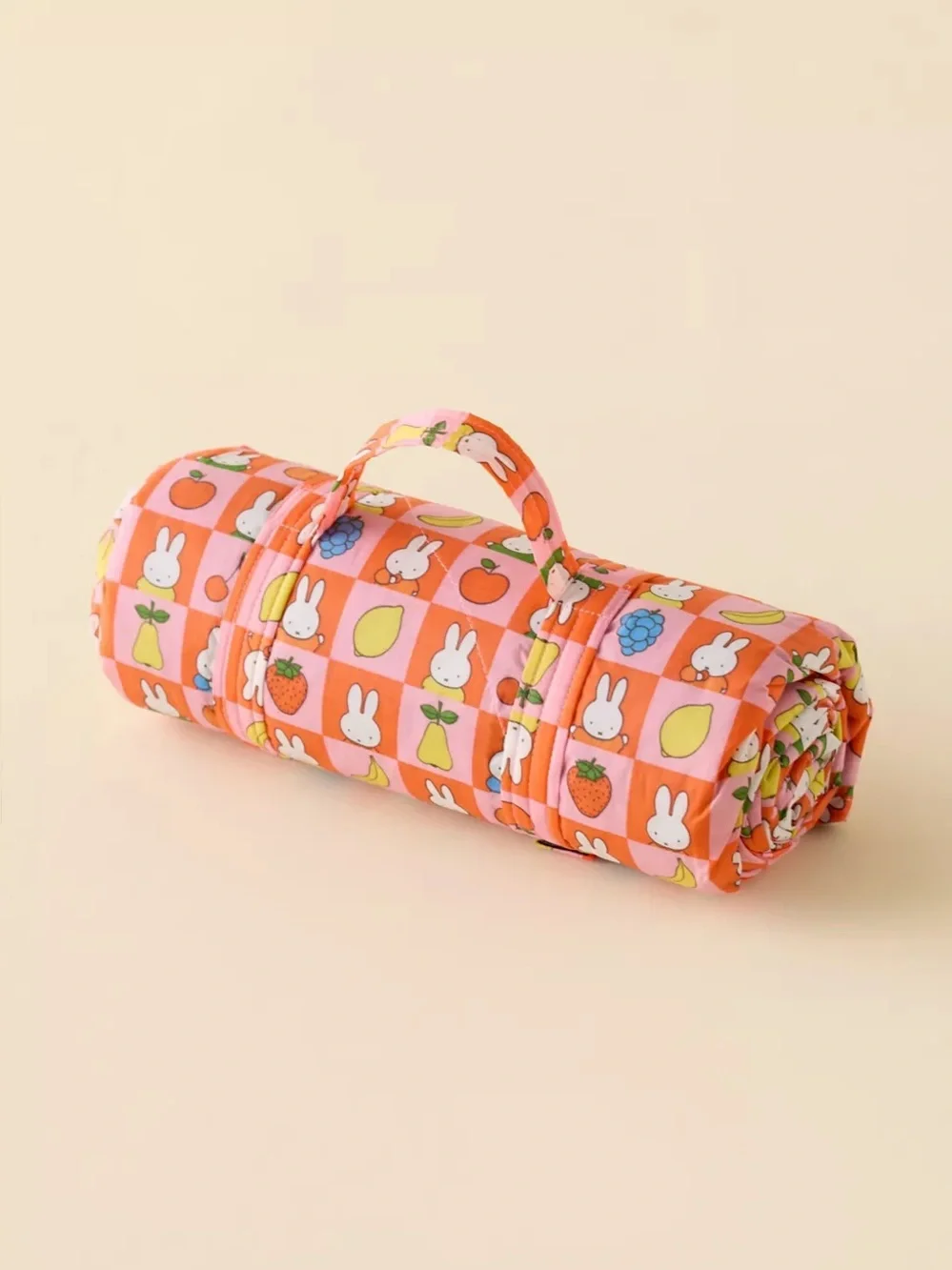 NWT BAGGU & Miffy Puffy Quilted Picnic Blanket